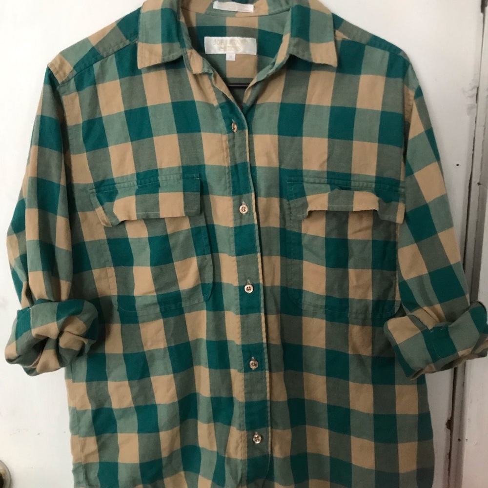 Plaid button up